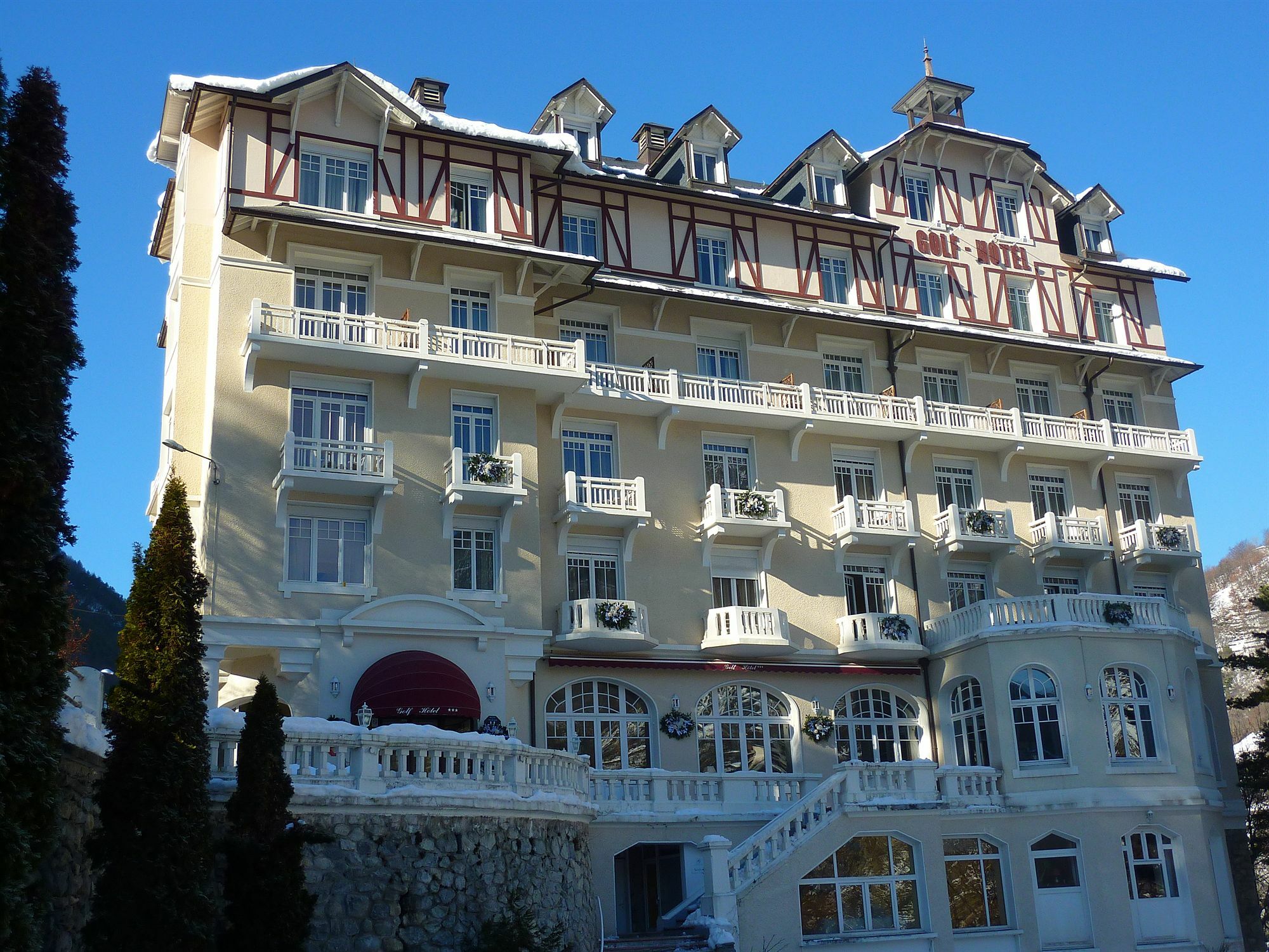 Golf Hotel Brides-les-Bains Exteriér fotografie